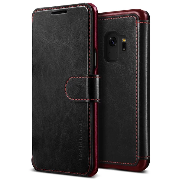 VRS Design Galaxy S9 ile Uyumlu Layered Dandy Kılıf Black ürün görseli 1