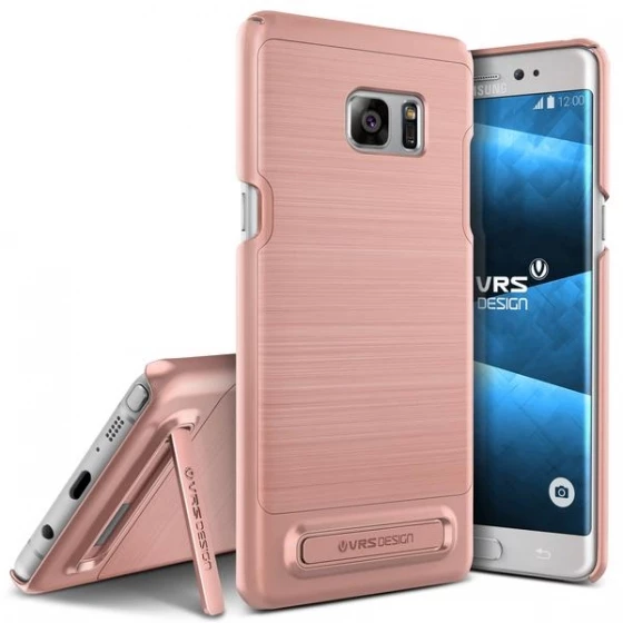 VRS Galaxy Note FE ile Uyumlu Simpli Lite Kılıf Rose Gold ürün görseli 1