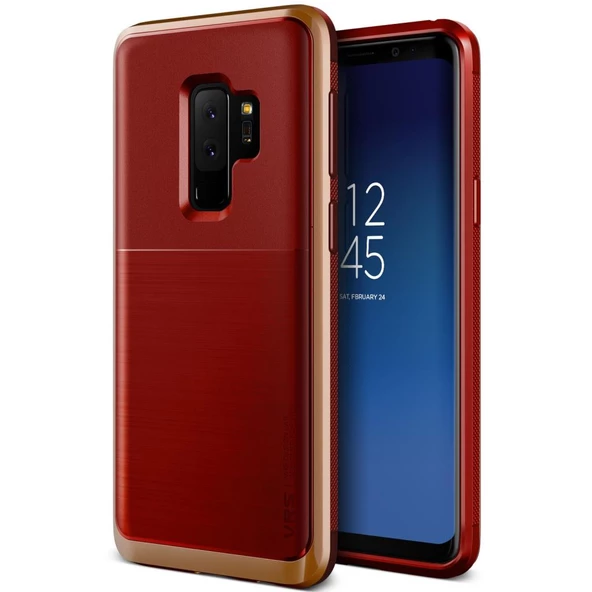 VRS Design Galaxy S9 Plus ile Uyumlu High Pro Shield Kılıf Red Blush Gold ürün görseli 1