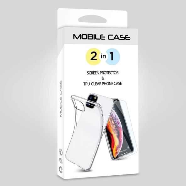 Mobile Case Galaxy A20 ile Uyumlu 2in1 Set ürün görseli 1