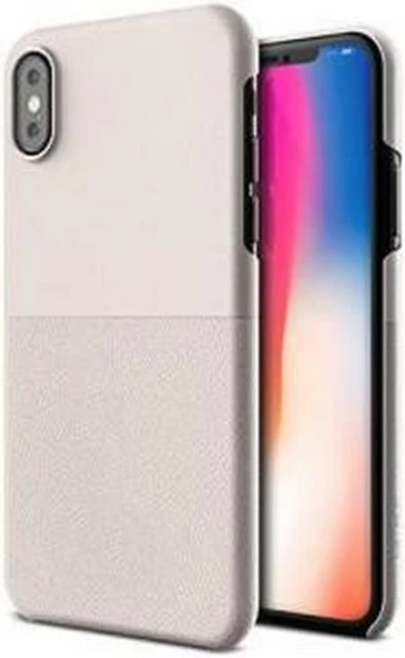 VRS Design iPhone X ile Uyumlu Skin Fit Kılıf Light Pebble ürün görseli 1
