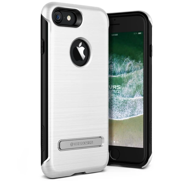 VRS Design iPhone 8/7 ile Uyumlu New Duo Guard Kılıf Cream White ürün görseli 1