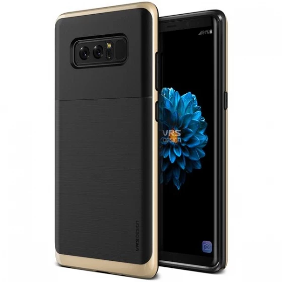 VRS Galaxy Note 8 ile Uyumlu High Pro Shield Kılıf Shine Gold ürün görseli 1