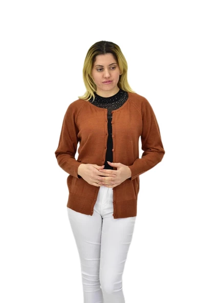 Kadın Triko Spor Hırka BGL-ST04086 ürün görseli 1