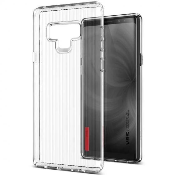 VRS Design Galaxy Note 9 ile Uyumlu Crystal Fit Label Kılıf Clear ürün görseli 1