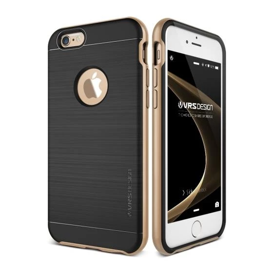 Verus iPhone 6/ 6S Plus Kılıf ile Uyumlu New High Pro Shield  Shine Gold ürün görseli 1