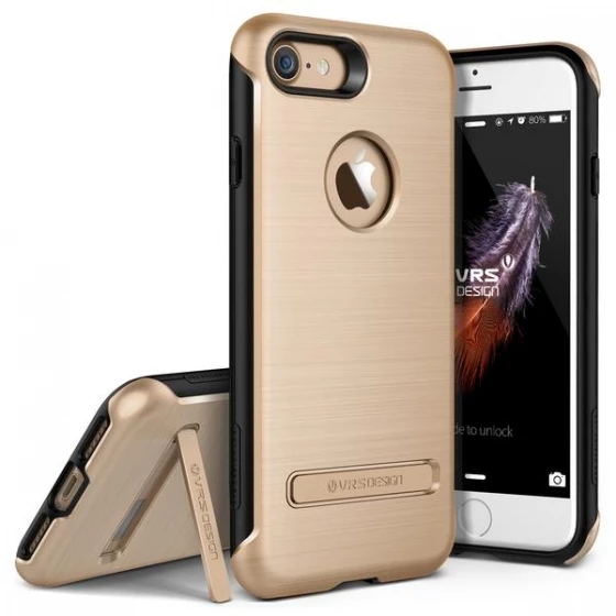 VRS Design iPhone 7 ile Uyumlu Duo Guard Kılıf Shine Gold ürün görseli 1