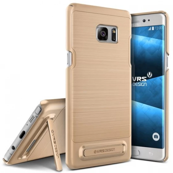 VRS Galaxy Note FE ile Uyumlu Simpli Lite Kılıf Shine Gold ürün görseli 1