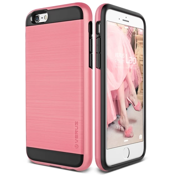 VRS iPhone 6 / 6s ile Uyumlu Verge Kılıf Rose Pink ürün görseli 1