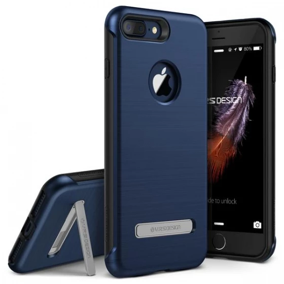 VRS iPhone 7 Plus ile Uyumlu Duo Guard Deep Blue ürün görseli 1