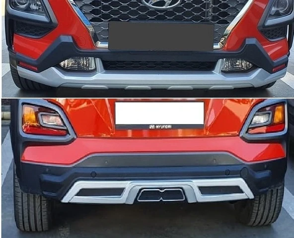 AUTOGP Hyundai kona ön arka tampon koruması difüzör ürün görseli 1