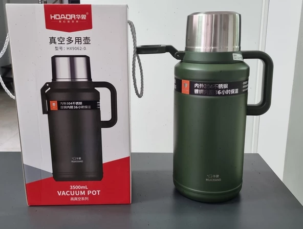 Tantitoni Termos 3500ml Yeşil - Resim 2