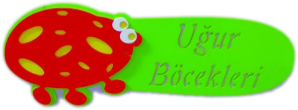 SINIF İSİMLİĞİ UĞUR BÖCEKLERİ ürün görseli 1