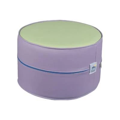 SİLİNDİR PUF SUNİ DERİ 32 CM ürün görseli 1