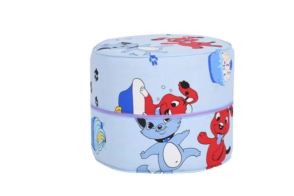 SİLİNDİR PUF (25 CM.) ürün görseli 1