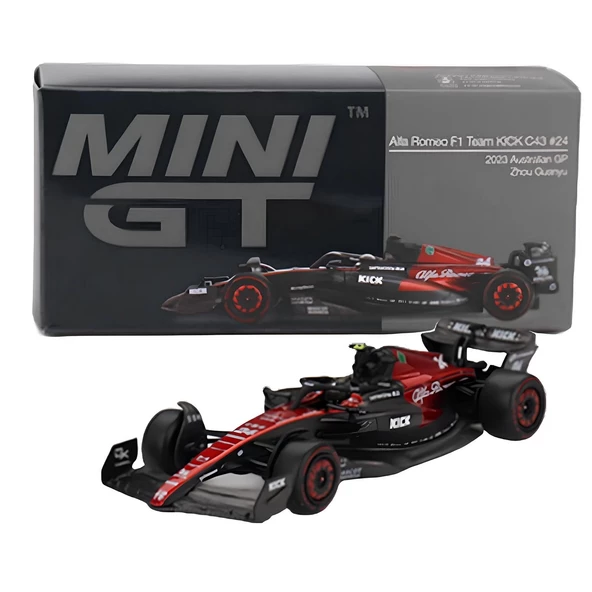 PTTAVM: Mini GT 1/64 Alfa Romeo C43 Zhou Guanyu 2023 F1 Australian