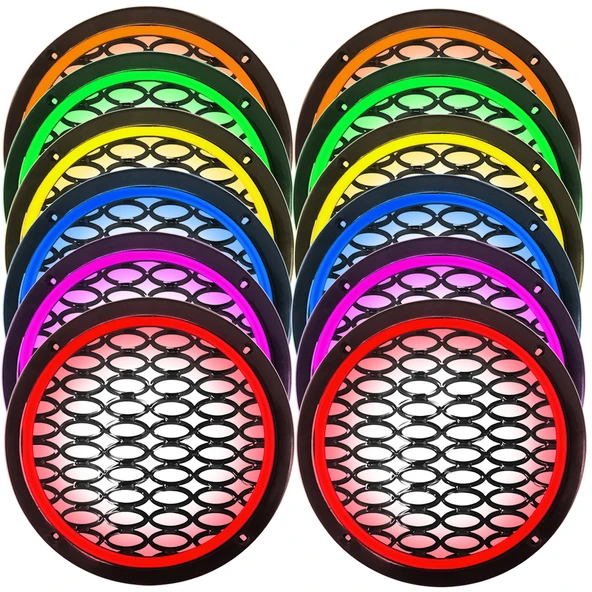 Midrange Kapağı Neon Ledli 20cm 2 adet EGB eg-8822 ürün görseli 1