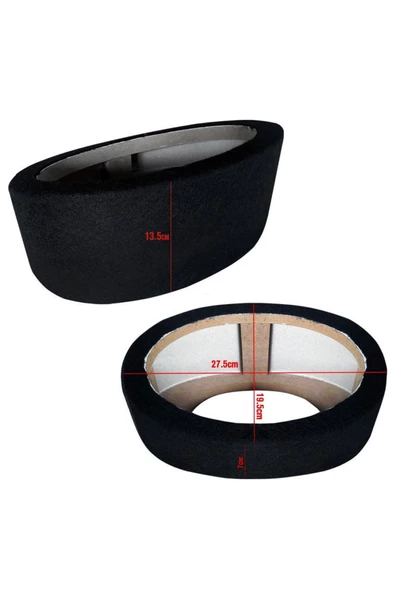 Oval Hoparlör Yükseltme Kabin MDF 2 Adet EGB eg-8456 ürün görseli 1