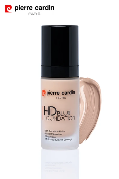 Pierre Cardin Hd Blur Pürüzsüz Görünüm Veren Mat Fondöten Medium Beige - 30 ML ürün görseli 1