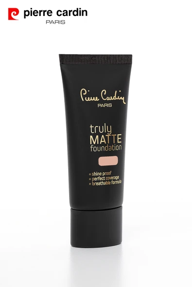 Pierre Cardin Truly Matte Foundation - Fresh Beige - Resim 9
