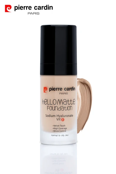 Pierre Cardin HelloMatte Foundation - Sun Beige - 30 ML ürün görseli 1