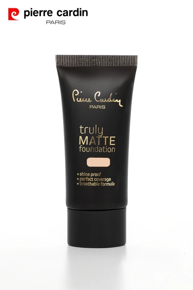 Pierre Cardin Truly Matte Foundation - Nude Buff ürün görseli 1