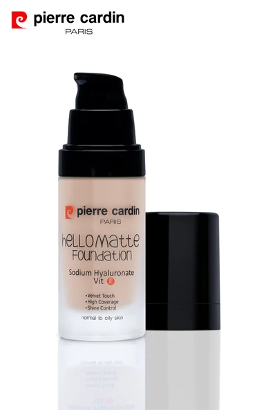 Pierre Cardin HelloMatte Foundation - Tawny Beige - 30 ML - Resim 8