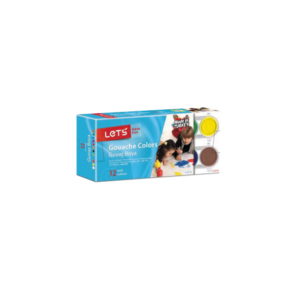 Lets Guaj Boya 25 ML 12 Renk L-5112 ürün görseli 1