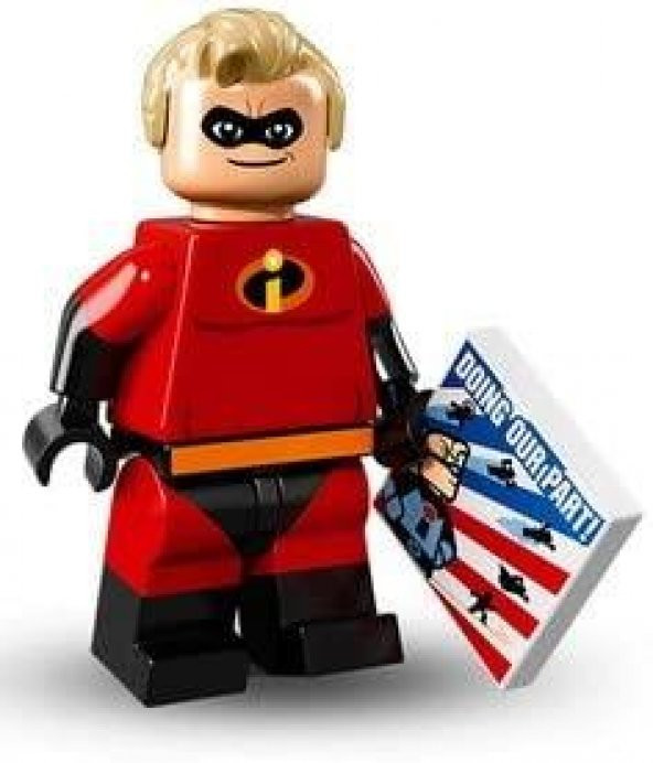 Lego Minifigür - Disney Seri - 71012 - Mr. Incredible ürün görseli 1
