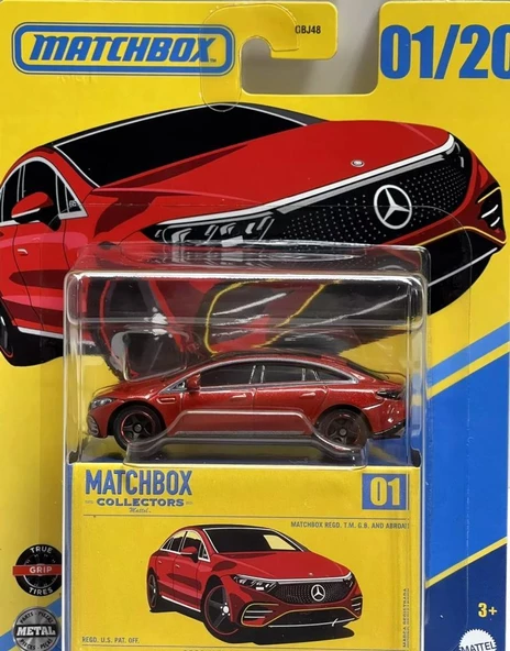 Matchbox Koleksiyon Araçlar GBJ48 - HVW23 2022 MERCEDES-BENZ EQS ürün görseli 1
