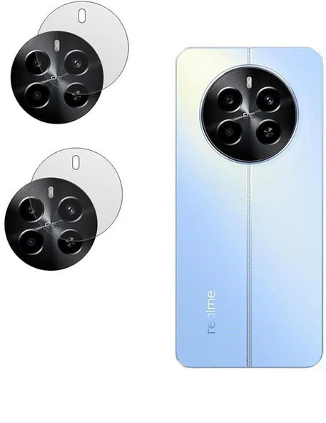 Realme 12 4G Esnek Nano Kamera Lens Koruyucu (2 Adet) 5G Modeline UYMAZ! ürün görseli 1