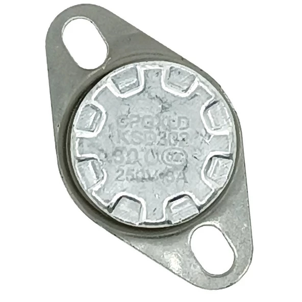 10 Adet KSD302 60C 16A Limit Termostat - Resim 3