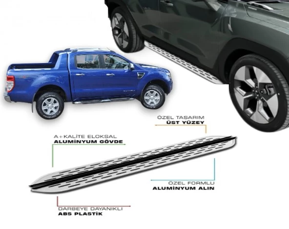 FORD RANGER 2 2006 2007 2008 2009 2010 2011 2012 YAN BASAMAK ürün görseli 1