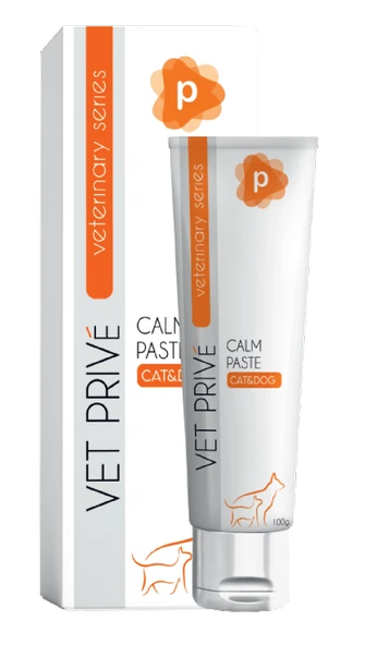 Vet Prive Calm Pasta Kedi ve Köpekler için Stres Önleyici 100 gr. ürün görseli 1