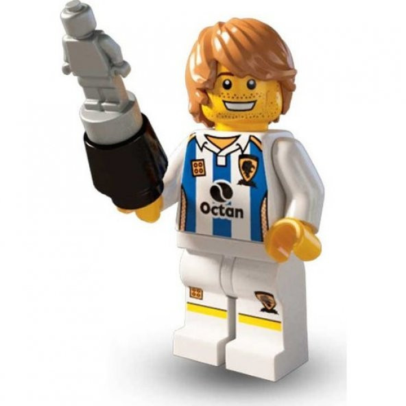 Lego Minifigür - Seri 4 - 8804 - Soccer Player ürün görseli 1