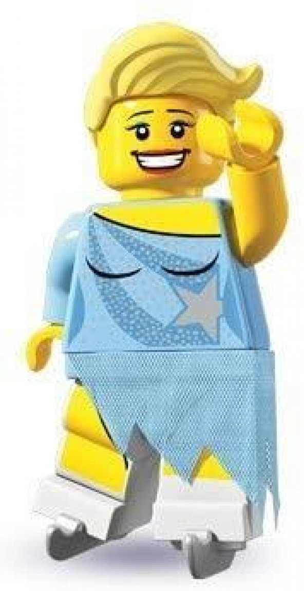 Lego Minifigür - Seri 4 - 8804 - Ice Skater ürün görseli 1