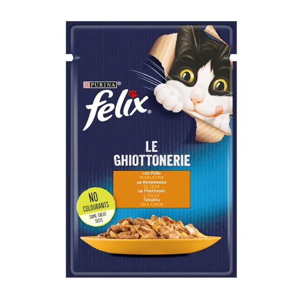 Felix Tavuklu Kedi Yaş Mama 85 Gr ürün görseli 1