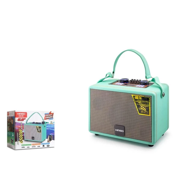 Kimiso QSW1 Bluetooth Speaker 6.5" 330-390-190MM Usb-TfCard ürün görseli 1