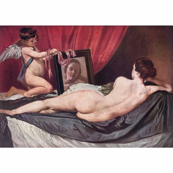Art Puzzle Aynadaki Venüs (1647-51) 1500 Parça Puzzle 5383 ürün görseli 1