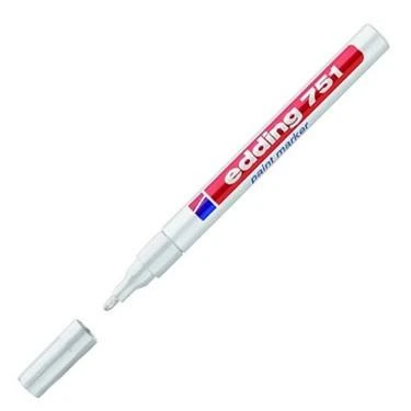 EDDING DEKORASYON MARKORU E-751 BEYAZ ürün görseli 1