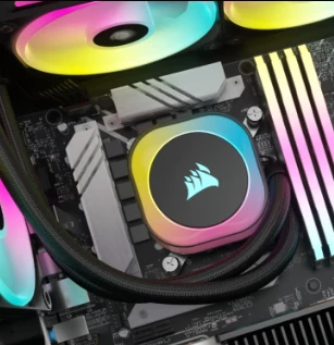 CORSAIR CPU COOLER CW-9061002-WW iCUE LINK H115i RGB AIO Sivi Islemci Sogutucusu ürün görseli 1