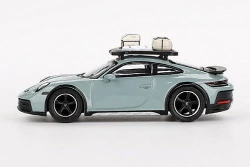 Mini GT 780 Porsche 911 Dakar Shade Green Metallic LHD Model Araba ürün görseli 1