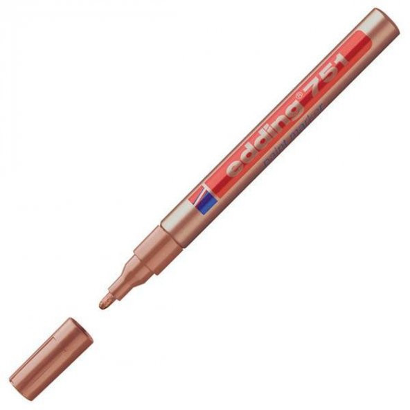 EDDING DEKORASYON MARKORU E-751 BAKIR ürün görseli 1