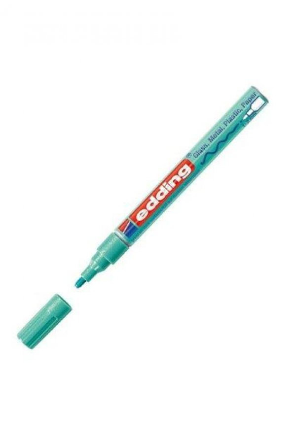 EDDING DEKORASYON MARKORU E-751 METALIK YESIL ürün görseli 1