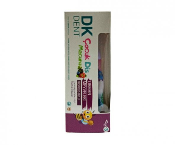 Dermokil DK Dent Orman Meyveleri Florürsüz Diş Macunu 50 ml Diş Fırçası Hediyeli ürün görseli 1