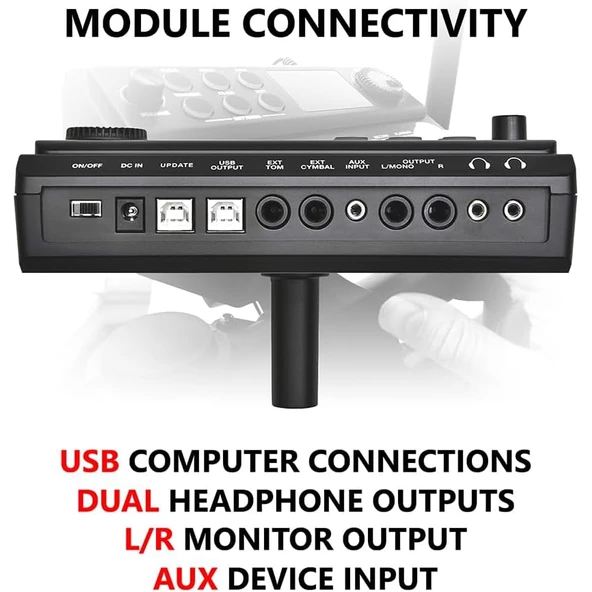 Carlsbro CSD35M Elektro Davul Seti - Resim 3