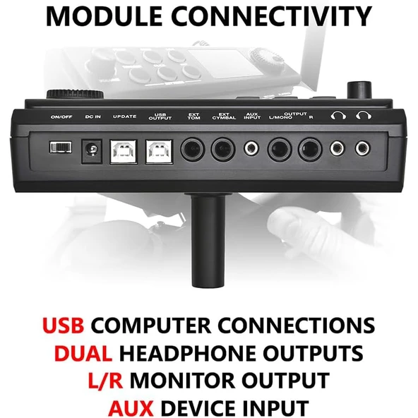 Carlsbro CSD35M Elektro Davul Seti - Resim 12