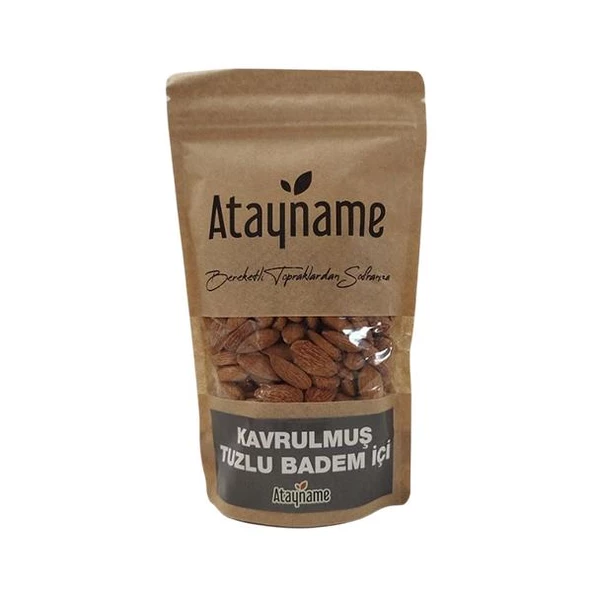Atayname  Kavrulmuş Tuzlu Badem İçi  250 G ürün görseli 1