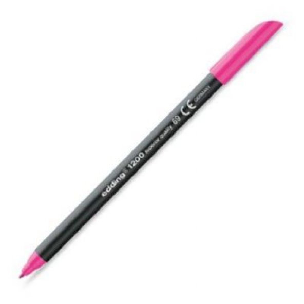 EDDING GRAFIK KALEMI E-1200 FOSFORLU PEMBE ürün görseli 1