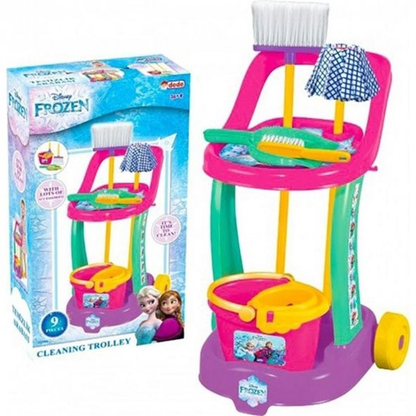Frozen Temizlik Arabası 03596 ürün görseli 1